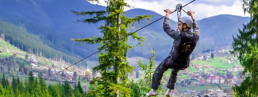 Zipline в Яремче